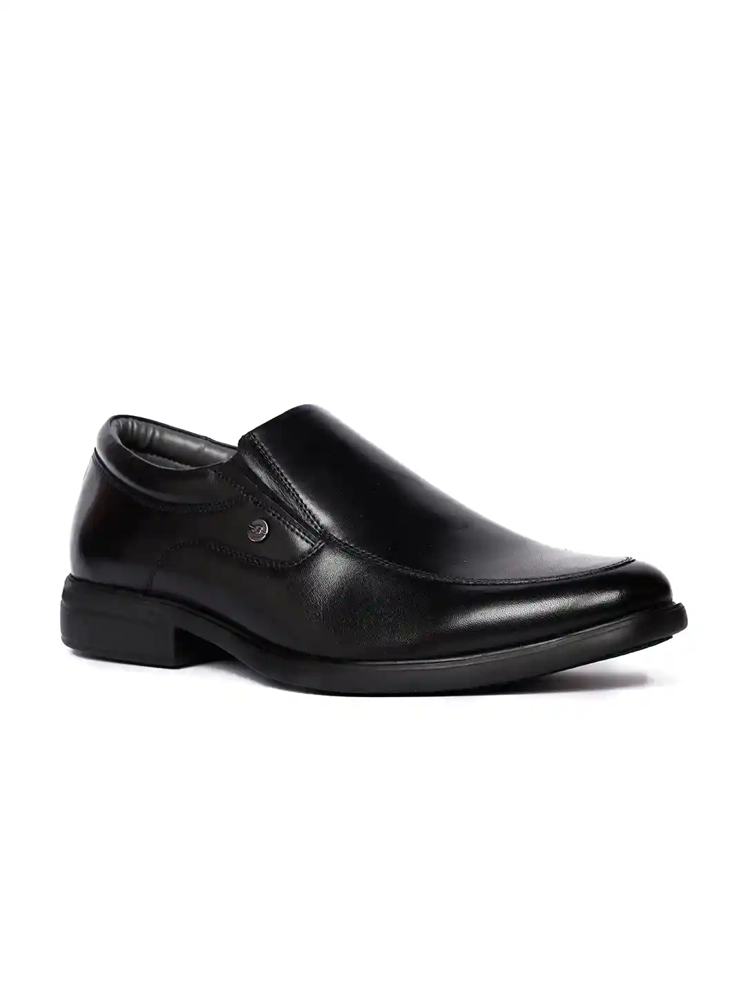 Buy Bata Men Round Toe Leather Formal Slip-On Shoes Formal Shoes