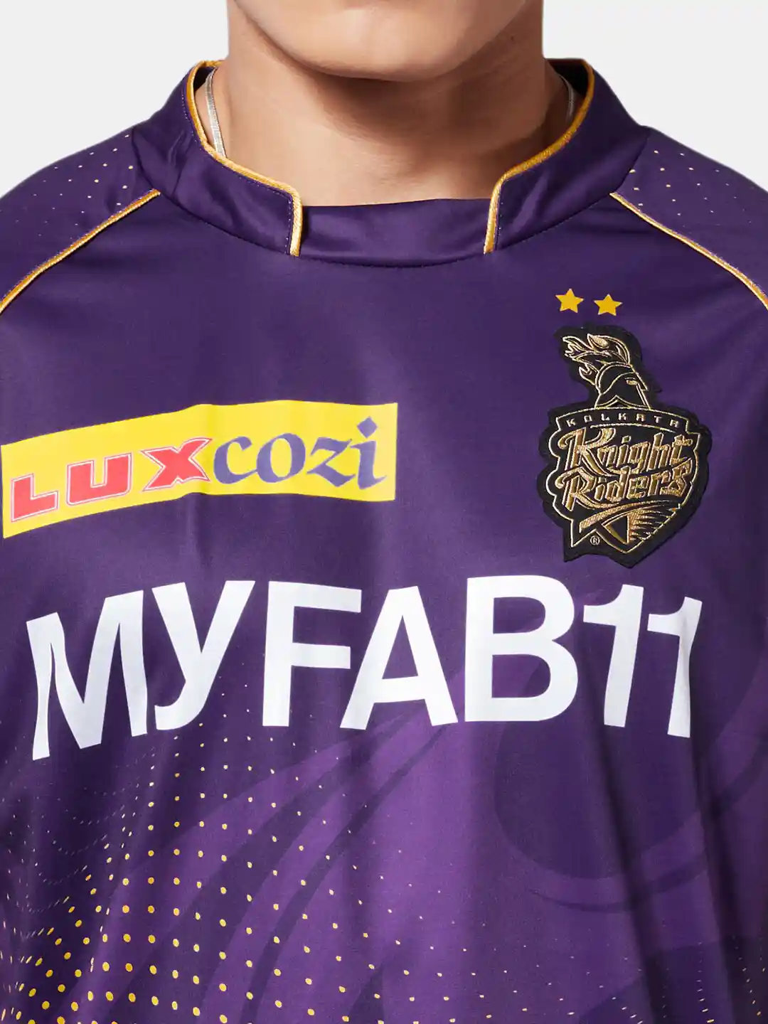 Purple Kkr Replica Jersey The Souled Store Violet And Yellow