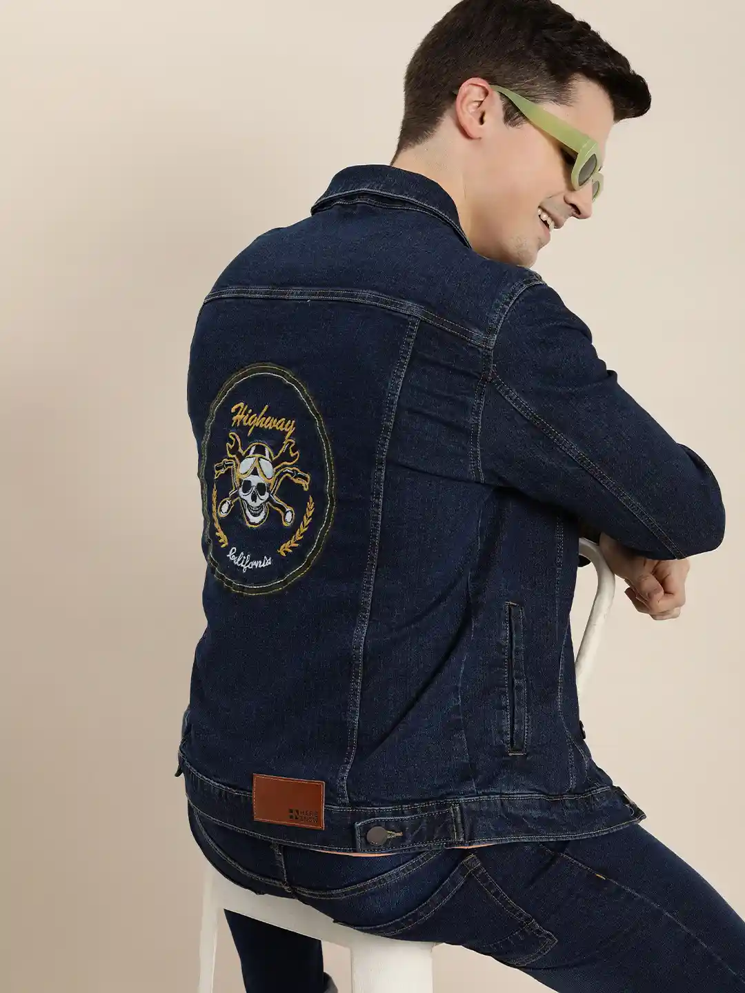 Hellrazor ダークデニムジャケット hellrazor denim coach jacket Hellrazor ダークデニムジャケット