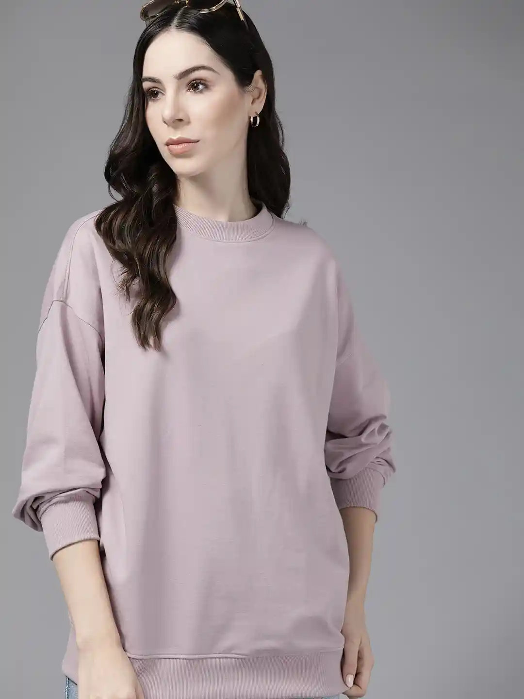 Buy The Roadster Lifestyle Women Oversized Drop-Shoulder