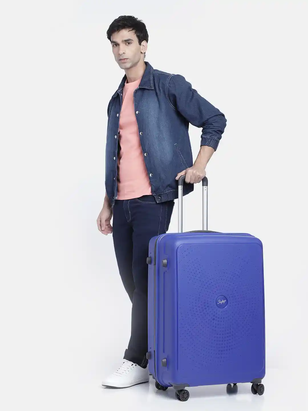 Buy Skybags Zap 66 Large Hard Trolley Suitcase - Trolley Bag for