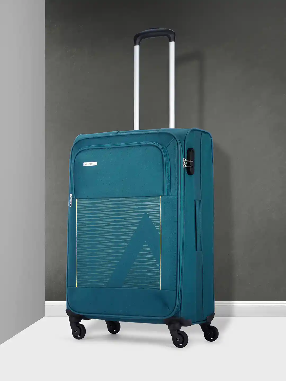 Aristocrat Pack of Trolley Suitcases Large, Medium and Cabin