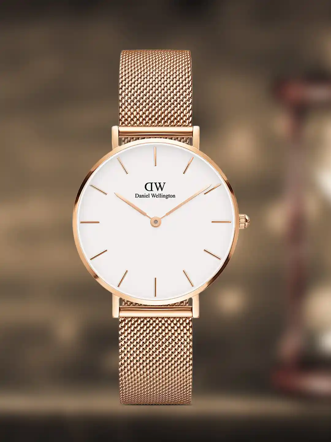 Daniel Wellington Women Petite Melrose Dial White 32 mm Watch DW00100163