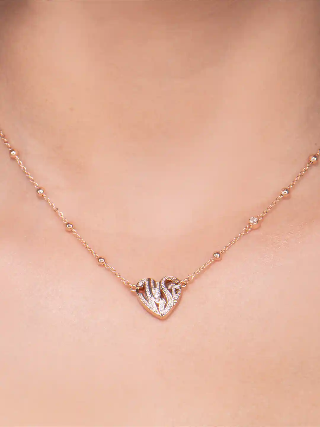 Rose Gold Women's Gold Chain Only Necklaces Rose Gold Plated