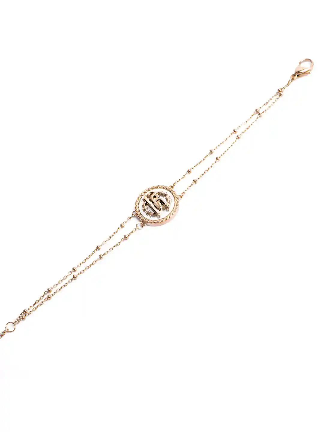 新品 CLASS roberto cavalli チェーンベルトゴールド U ② Buy Roberto Cavalli Gold-Plated Link Bracelet - Bracelet for