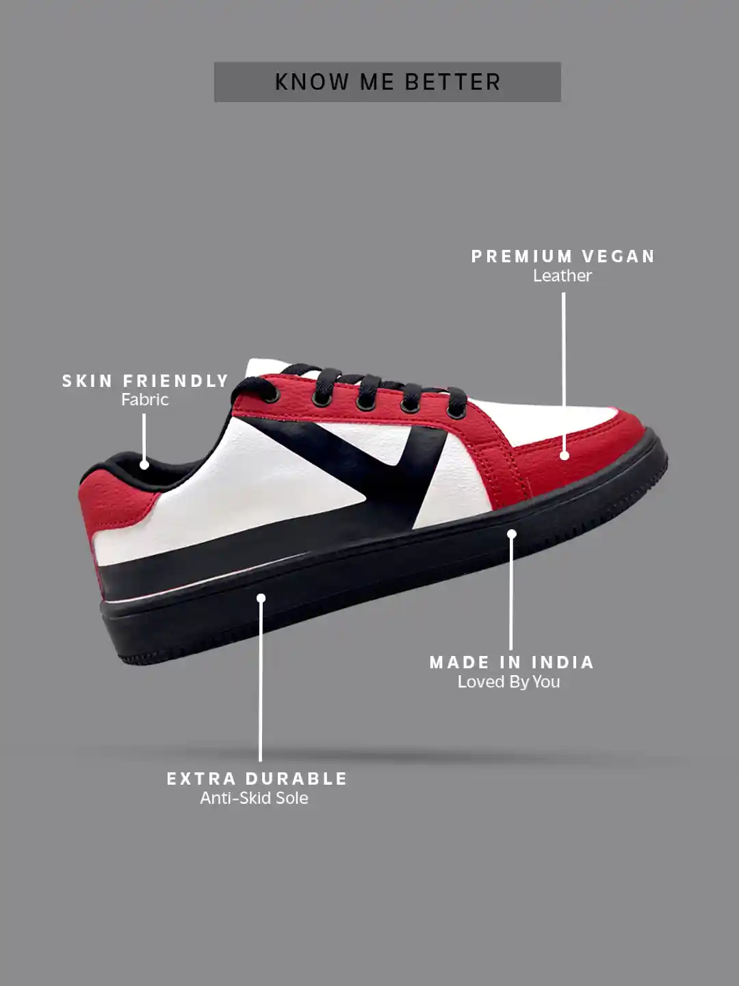 Buy KazarMax Boys XXIV Colourblocked Memory Foam Insole Contrast