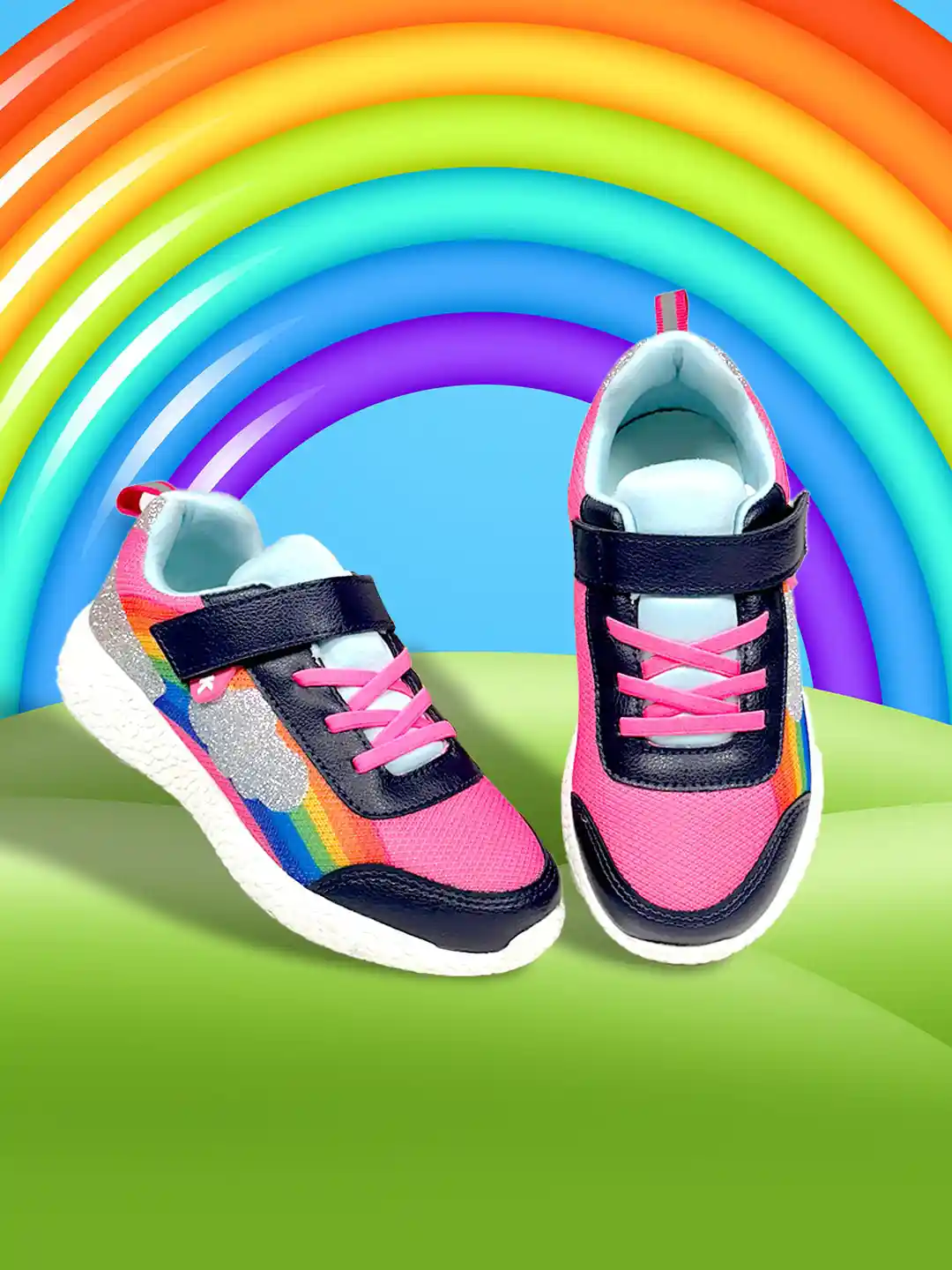Pink 11 Years Girls Shoes Footwear School Outdoor Casual Shoes
