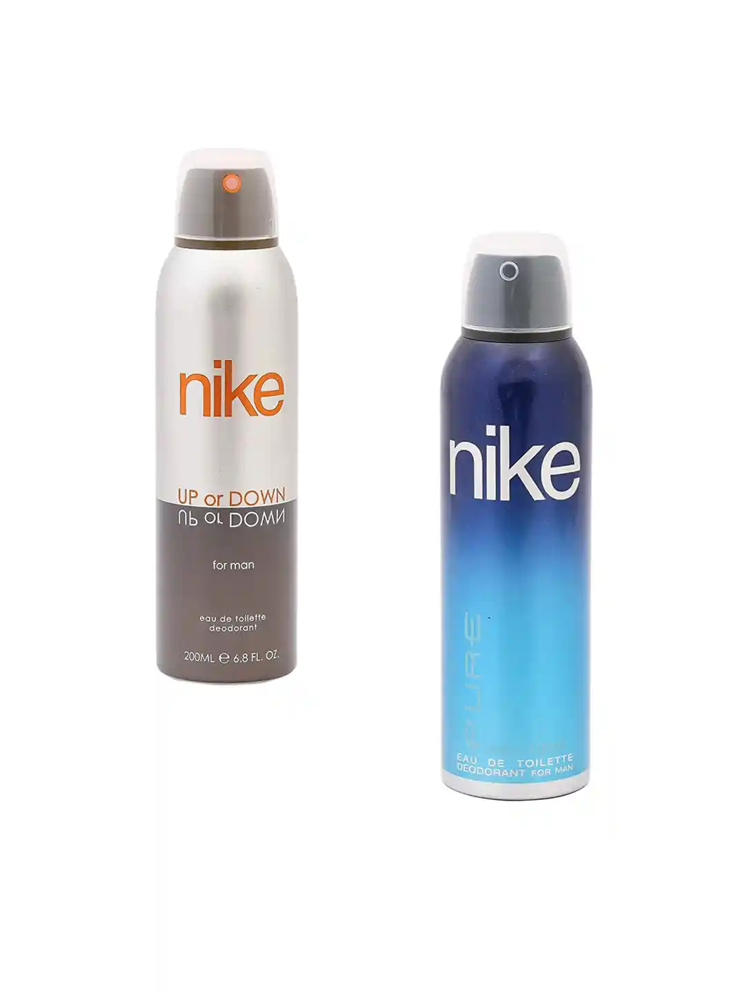 Buy Nike Fragrances Men Set Of Deodorant Up Or Down Pure