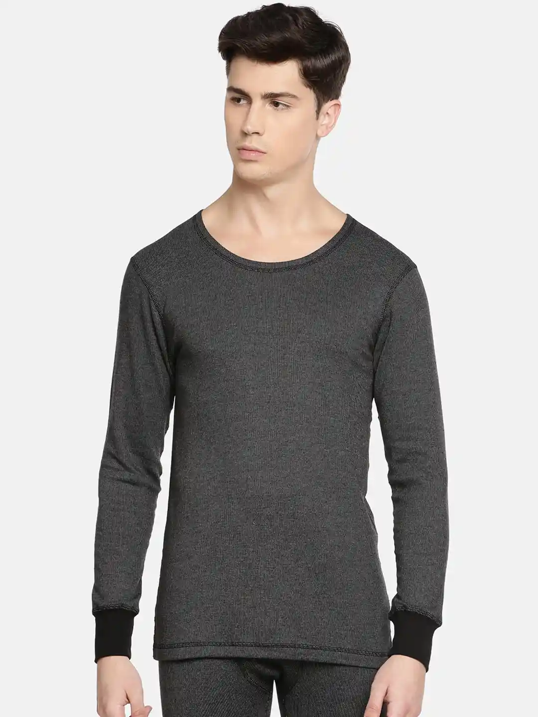 Buy Macroman M-Series Warmax Self Design Full Sleeves Thermal Tops
