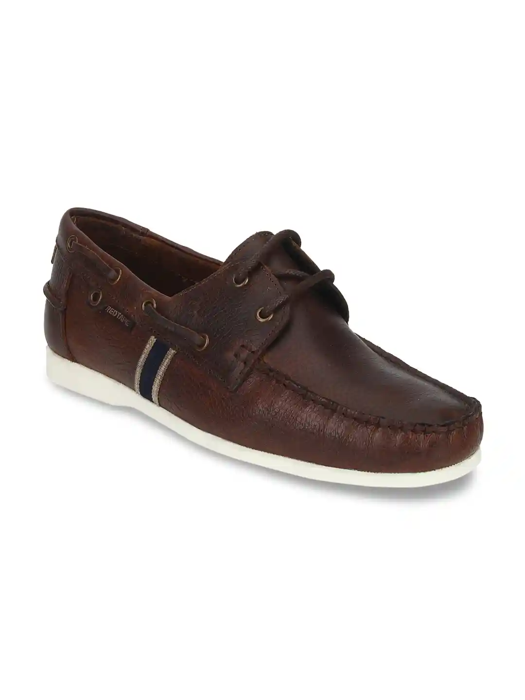 Buy Red Tape Men Brown Boat Leather Shoes Casual Shoes for Men