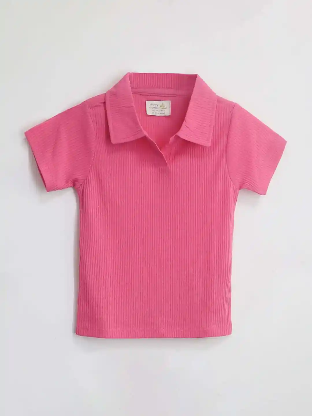 Buy Cherry Crumble Girls Polo Collar T-shirt Tshirts for Girls