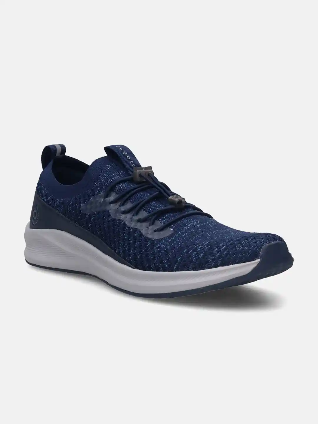 Buy Bugatti Takka Dark Blue Grey Knitted Sports Casual Shoes