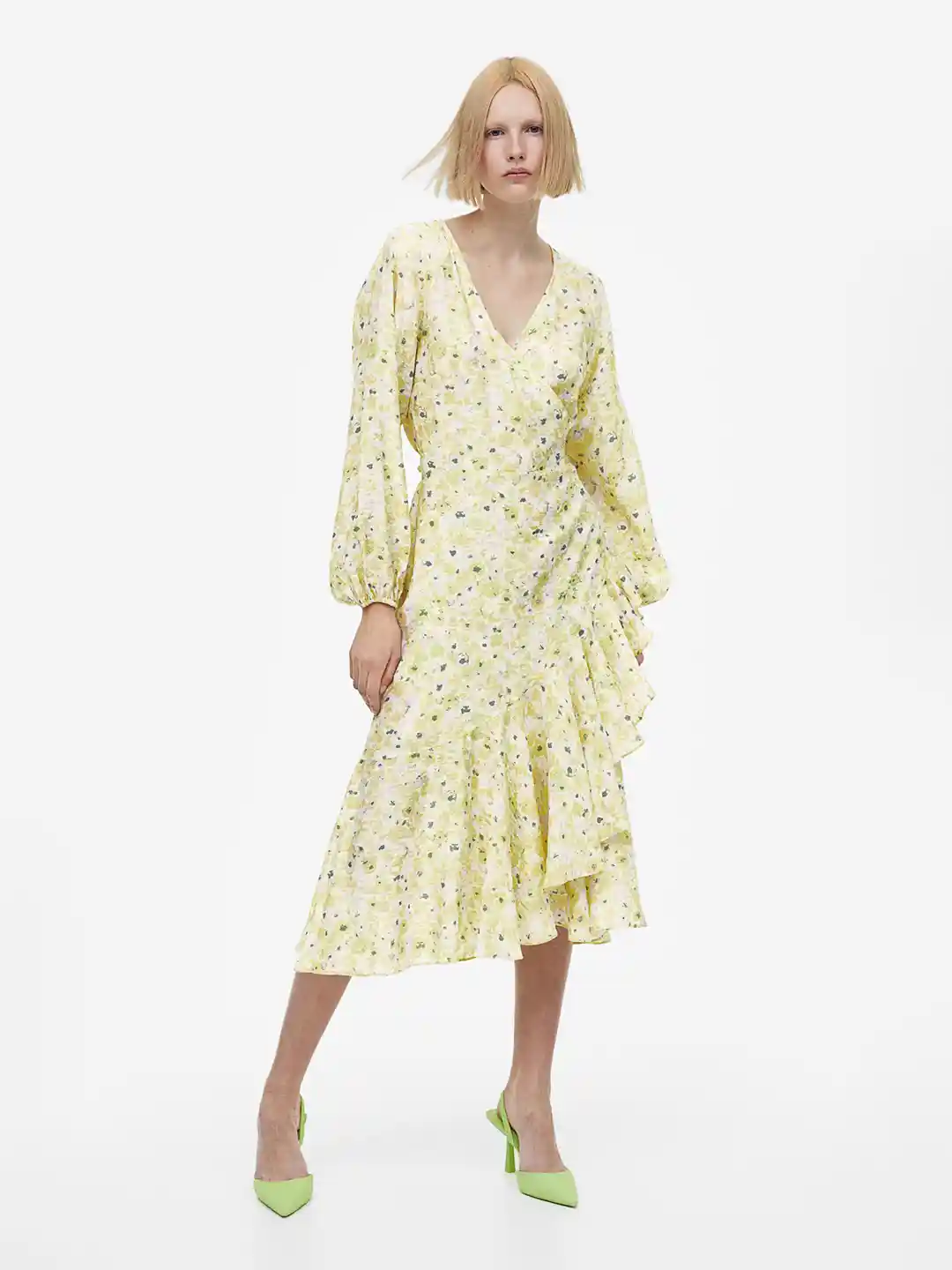 Buy H&M Maxi Wrap Dress Dresses for Women 23041068 Myntra