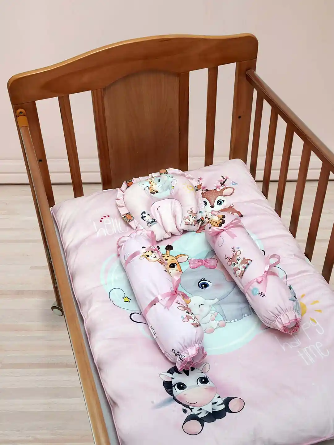 Buy Baby Moo Infants Printed Cotton Baby Bed Set Baby Bed Sets