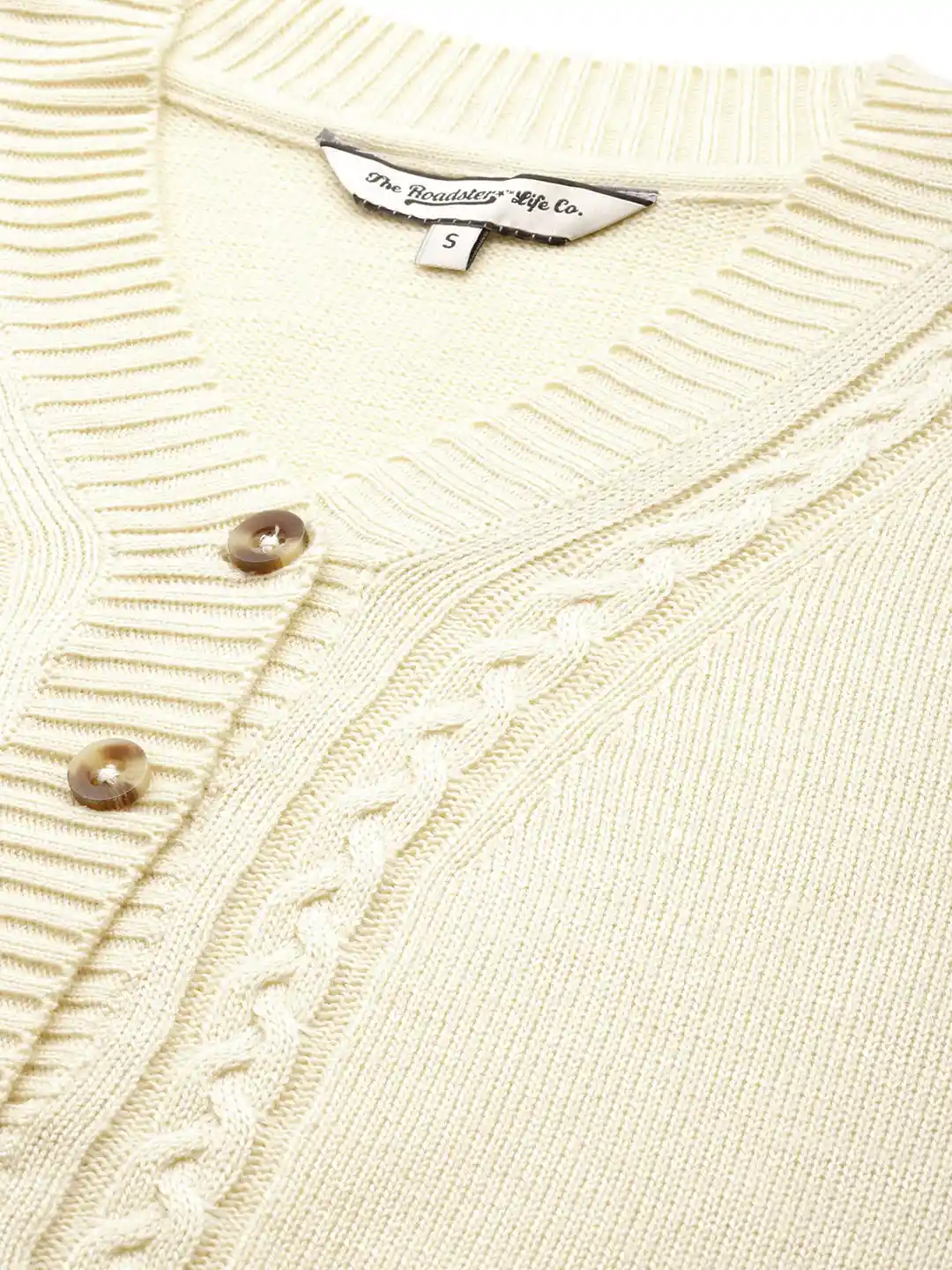 Buy The Roadster Lifestyle Co. Solid Drop-Shoulder Sleeves Crop