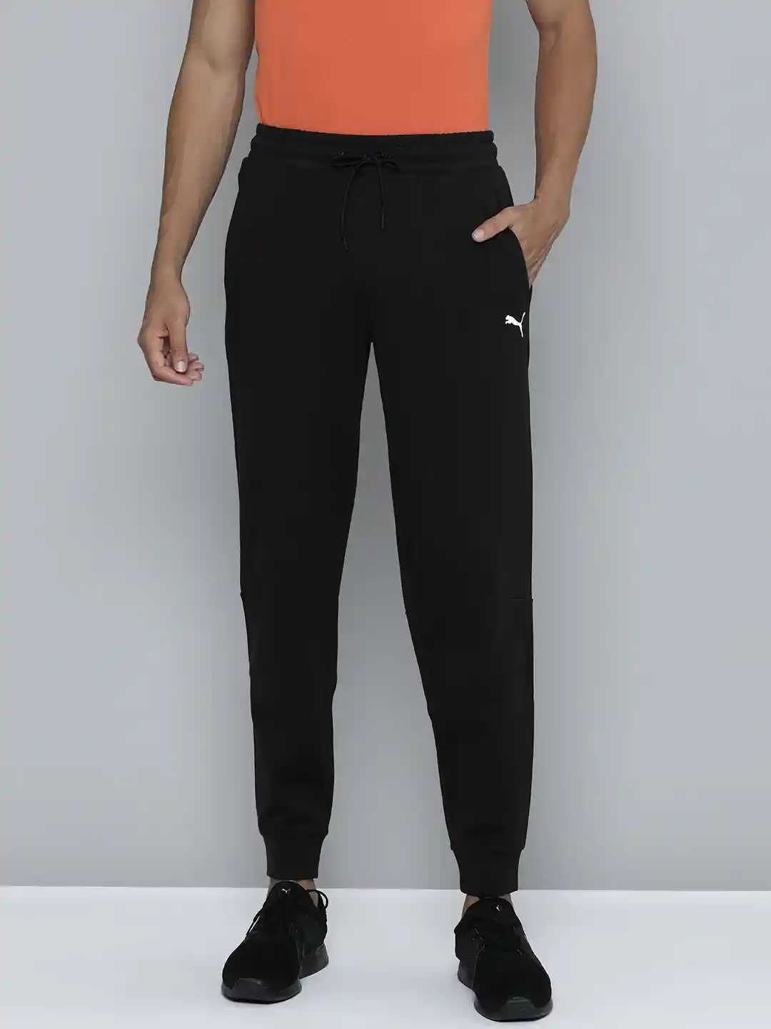 Buy Puma Men Solid RAD/CAL Mid-Rise Regular Fit Joggers Track