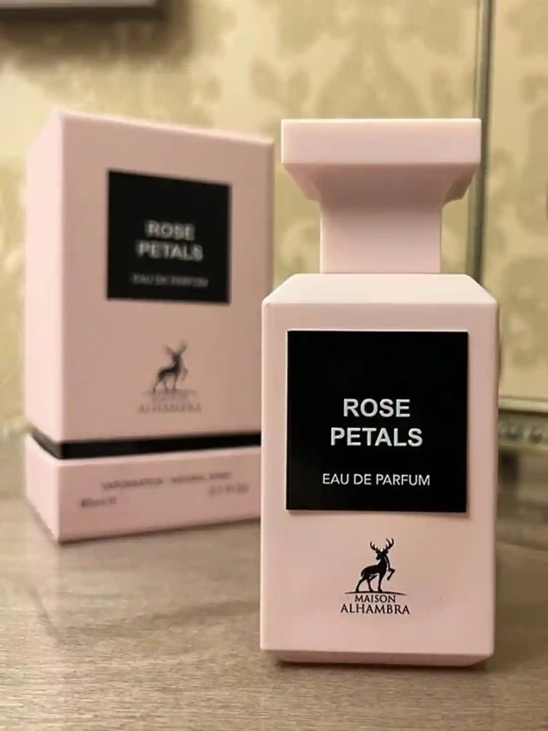 Buy Lattafa Maison Alhambra Rose Petals Eau De Parfum 80ml