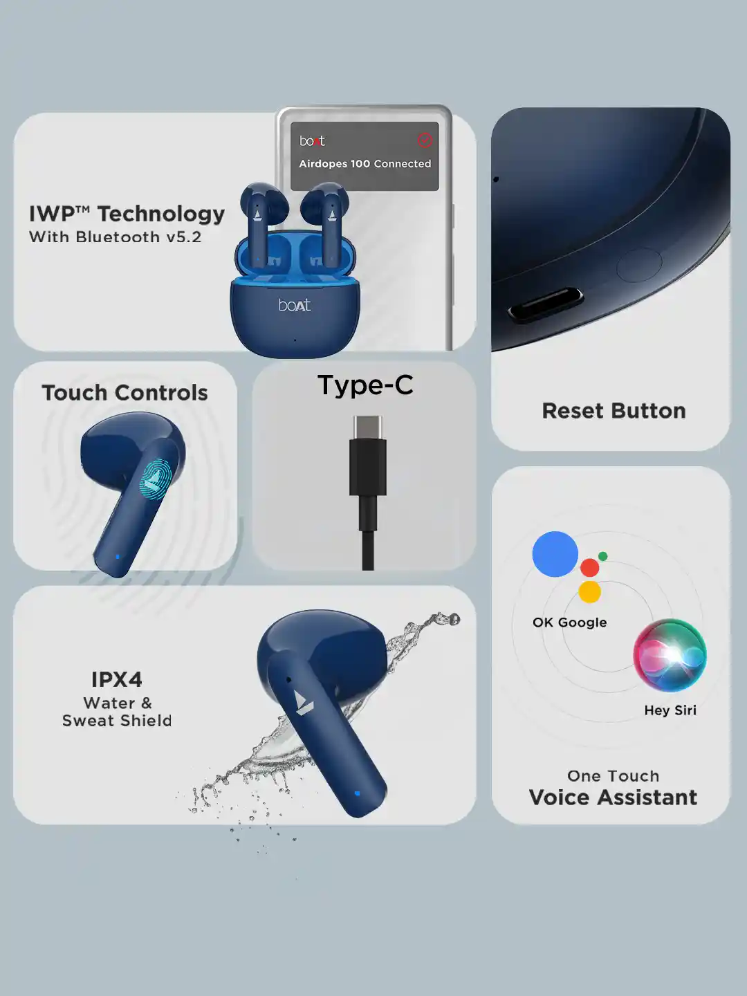 Factory Reset Boat Airdopes 402 Touch Control Boat 402 Airdopes