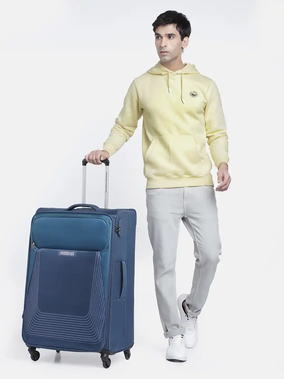 Buy AMERICAN TOURISTER SOUTHSIDE LITE Soft Large Trolley Suitcase