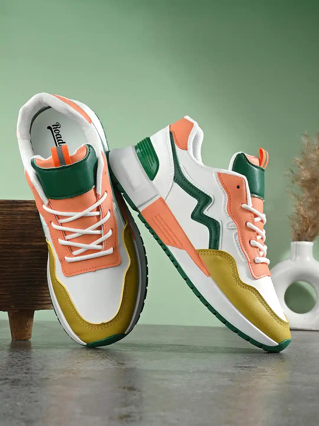 The Roadster Lifestyle Women Colourblocked Walking Sports Shoes