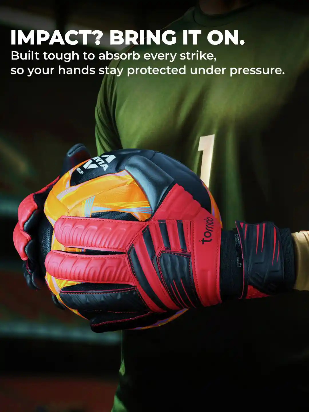 Buy NIVIA Men Printed Goalkeeper Gloves Gloves for Men 23136078