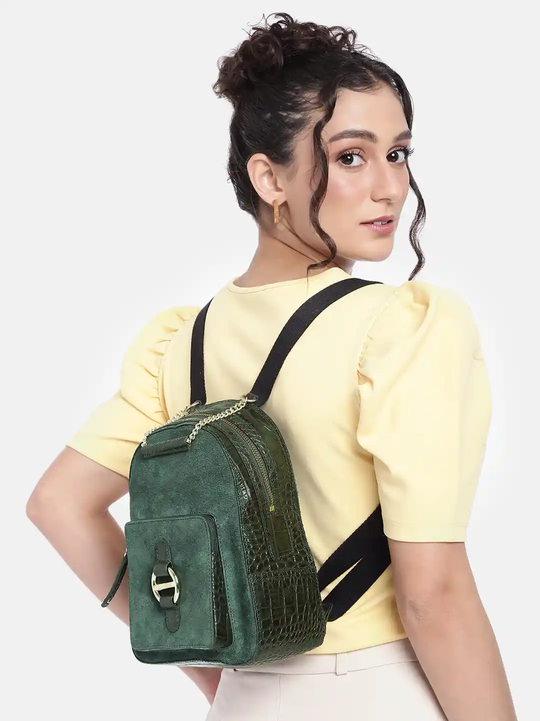 Hidesign Women Small Leather Backpack