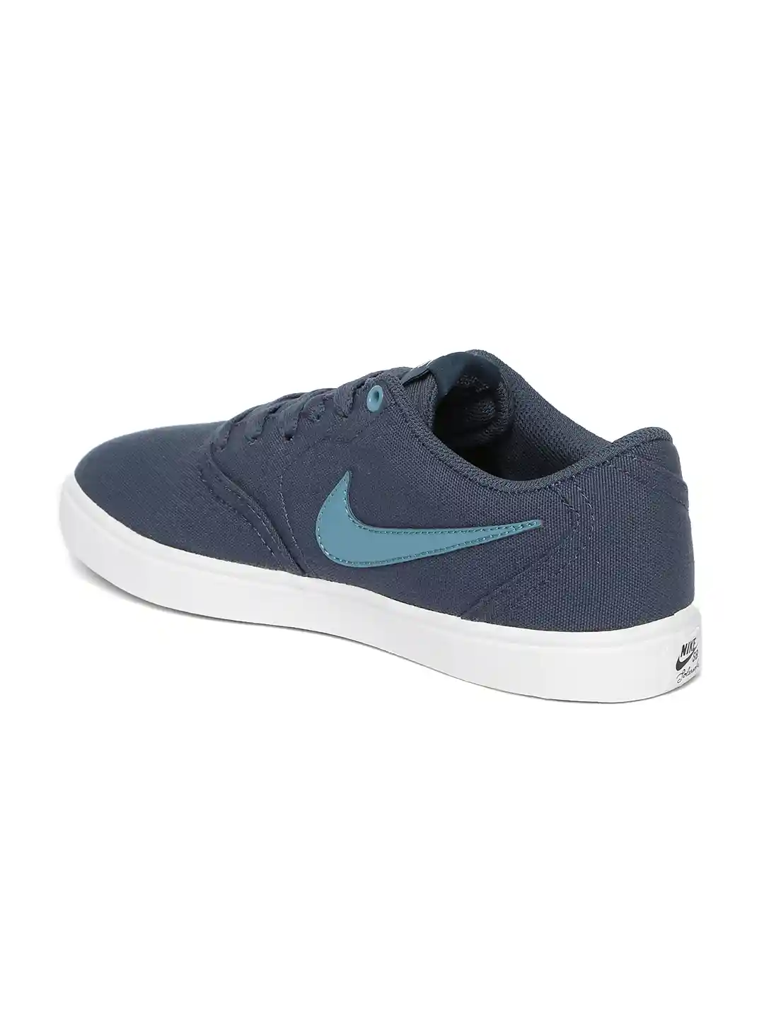 Buy Nike Men Navy Blue CHECK SOLAR Canvas SkateBoarding Shoes