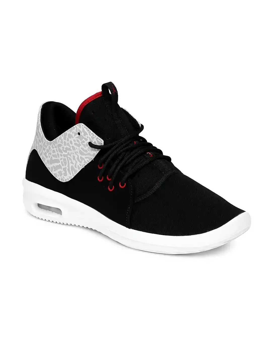 Buy Nike Men Black Grey AIR JORDAN FIRST CLASS Basketball Shoes
