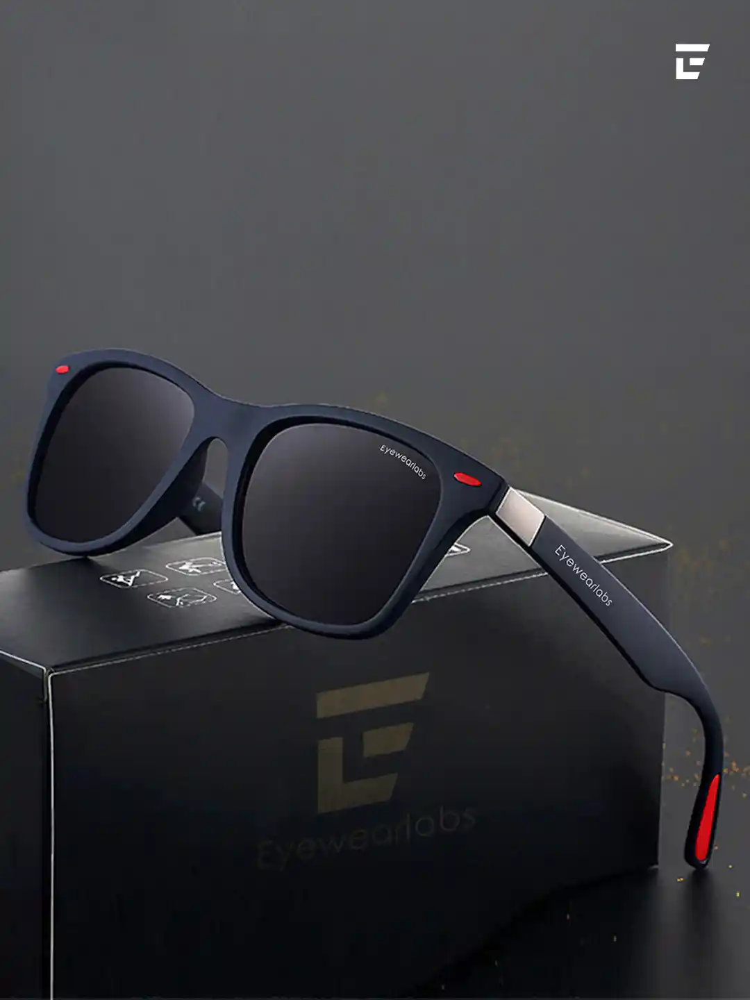 Buy Eyewearlabs Polarised and UV Protected Lens Unisex Black