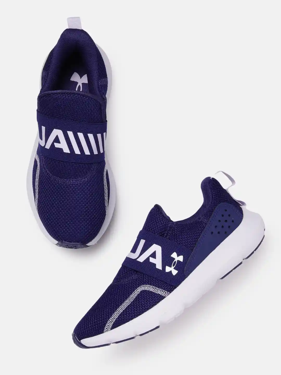 Buy UNDER ARMOUR Women Woven Design Surge Slip Running Shoes