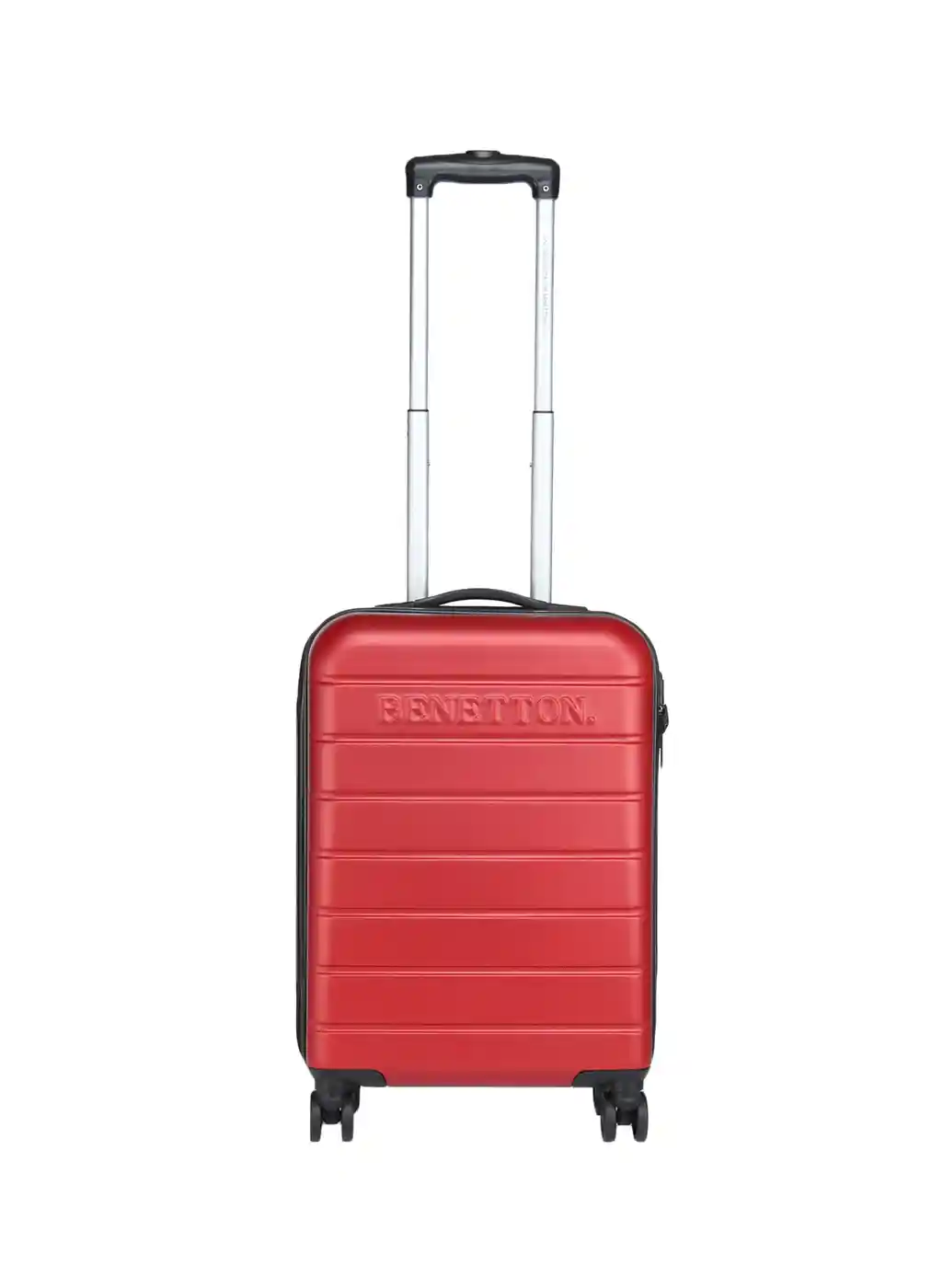 Buy United Colors of Benetton Unisex Red Cabin Trolley Suitcase