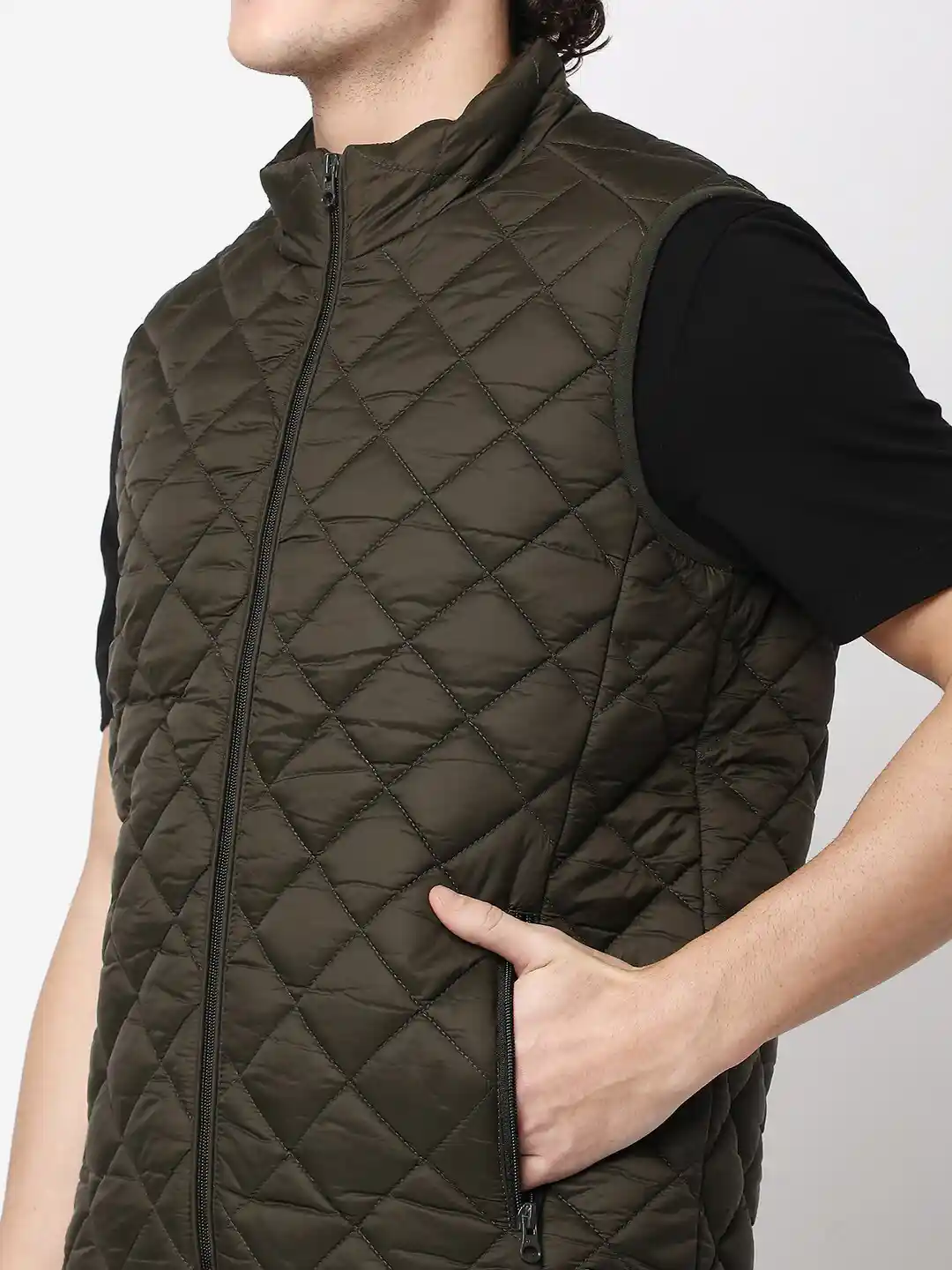 Casual Jacket Mufti Half Jacket Mufti Black Jacket Online