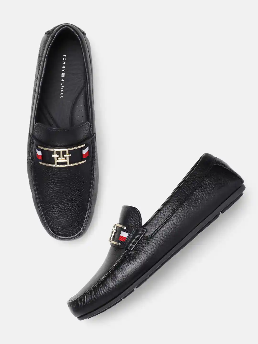 Leather Tommy Hilfiger Loafers For Mens Mens Moccasins Moccasins