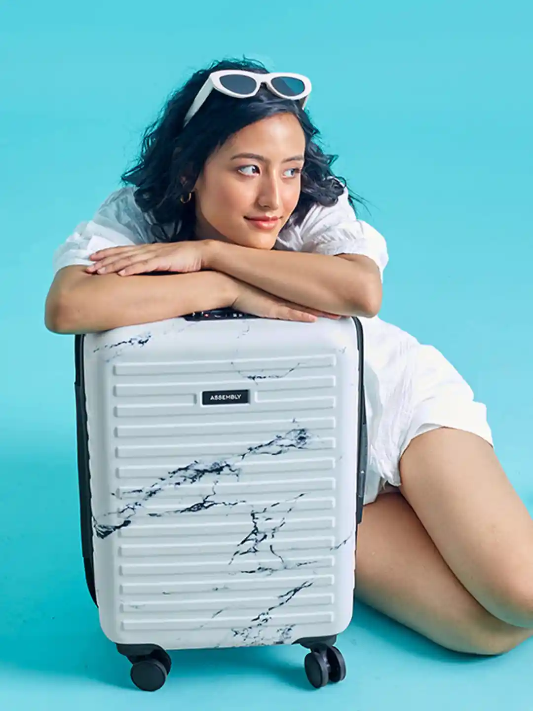 Marble Suitcase 29 Inch Flipkart It Luggage Marble Laptop Trolley