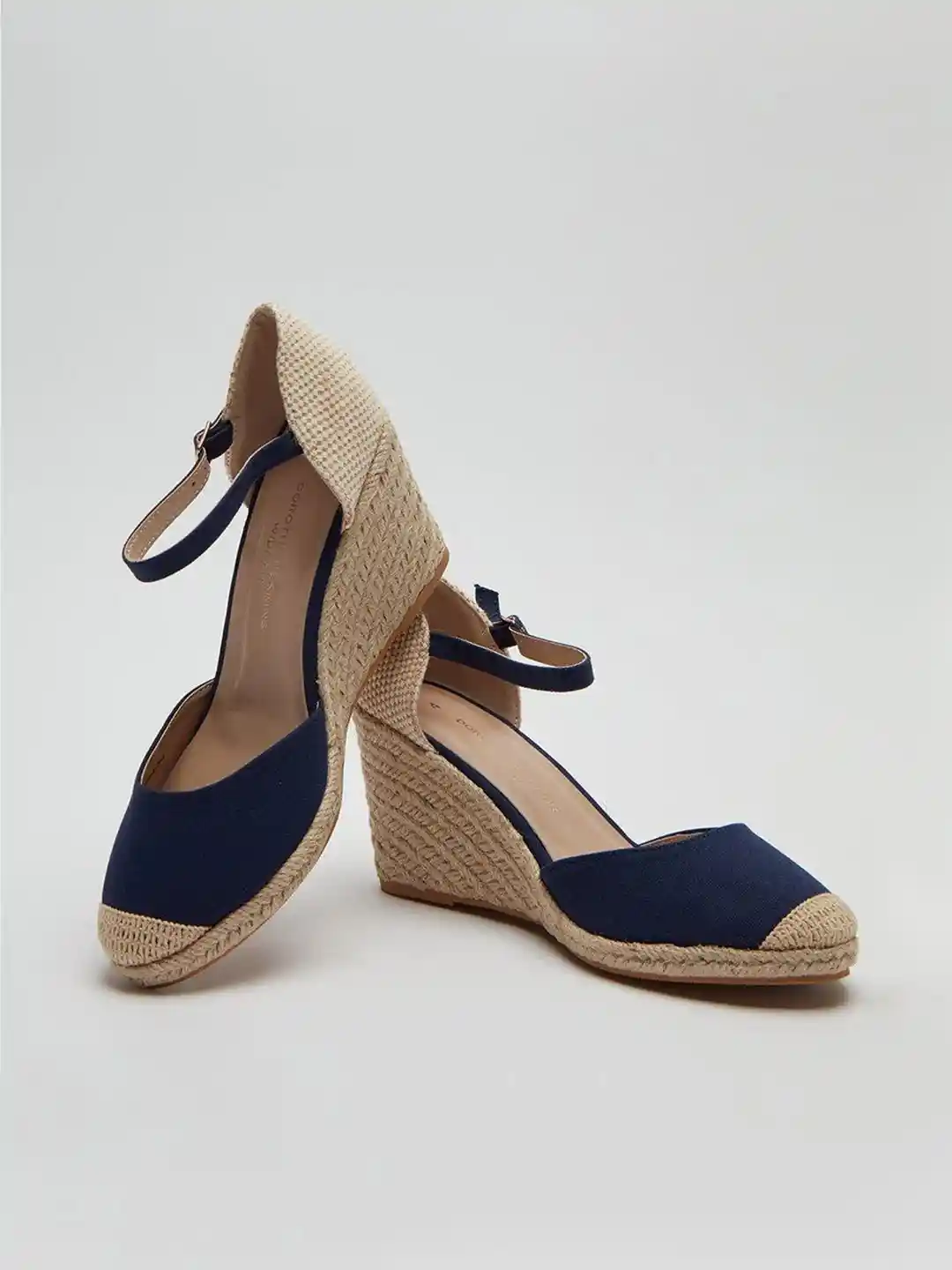 Buy DOROTHY PERKINS Colourblocked Wide Fit Espadrille Wedge Pumps