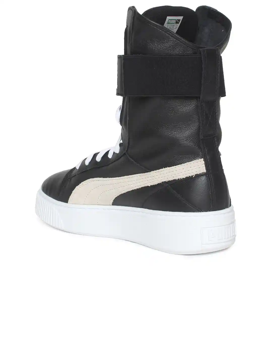 Buy Puma Women Black Printed Synthetic Platform Boot High-Top