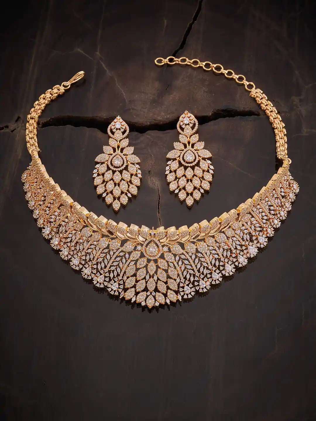 Gold Plated Khazana Chokers Buy Kushal's Fashion Jewellery Gold