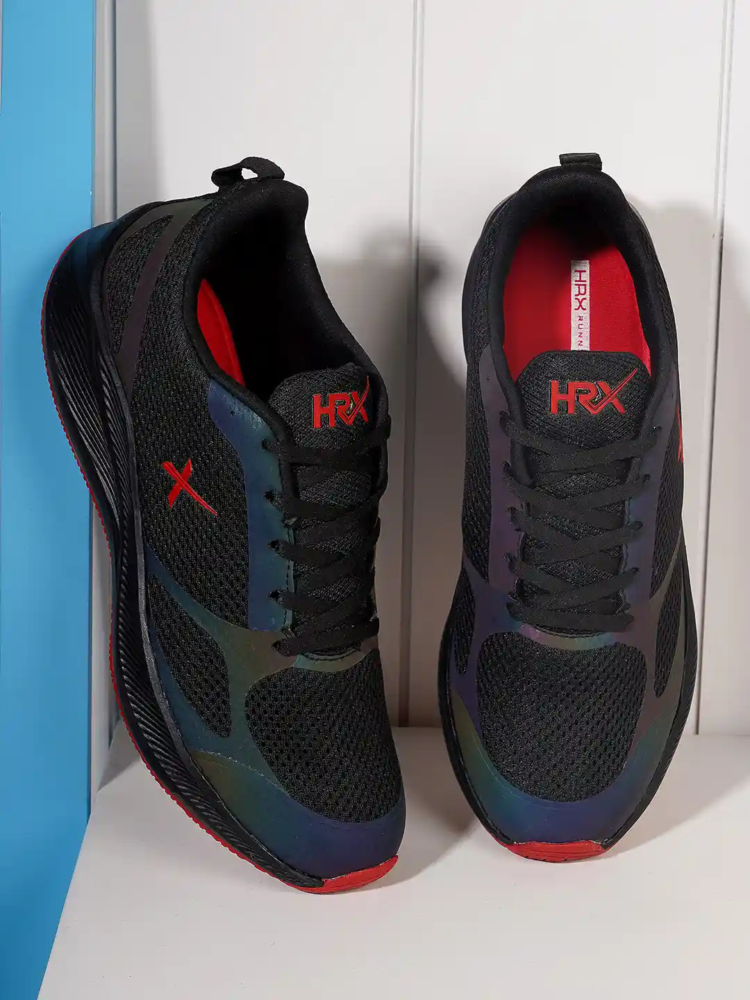 Hrithik Hrx Shoes Buy HRX By Hrithik Roshan Men Black Red 3D Flex