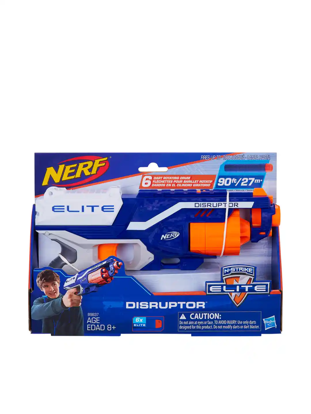 Buy NERF Boys Elite Disruptor Blaster Darts Gun Game For 8+