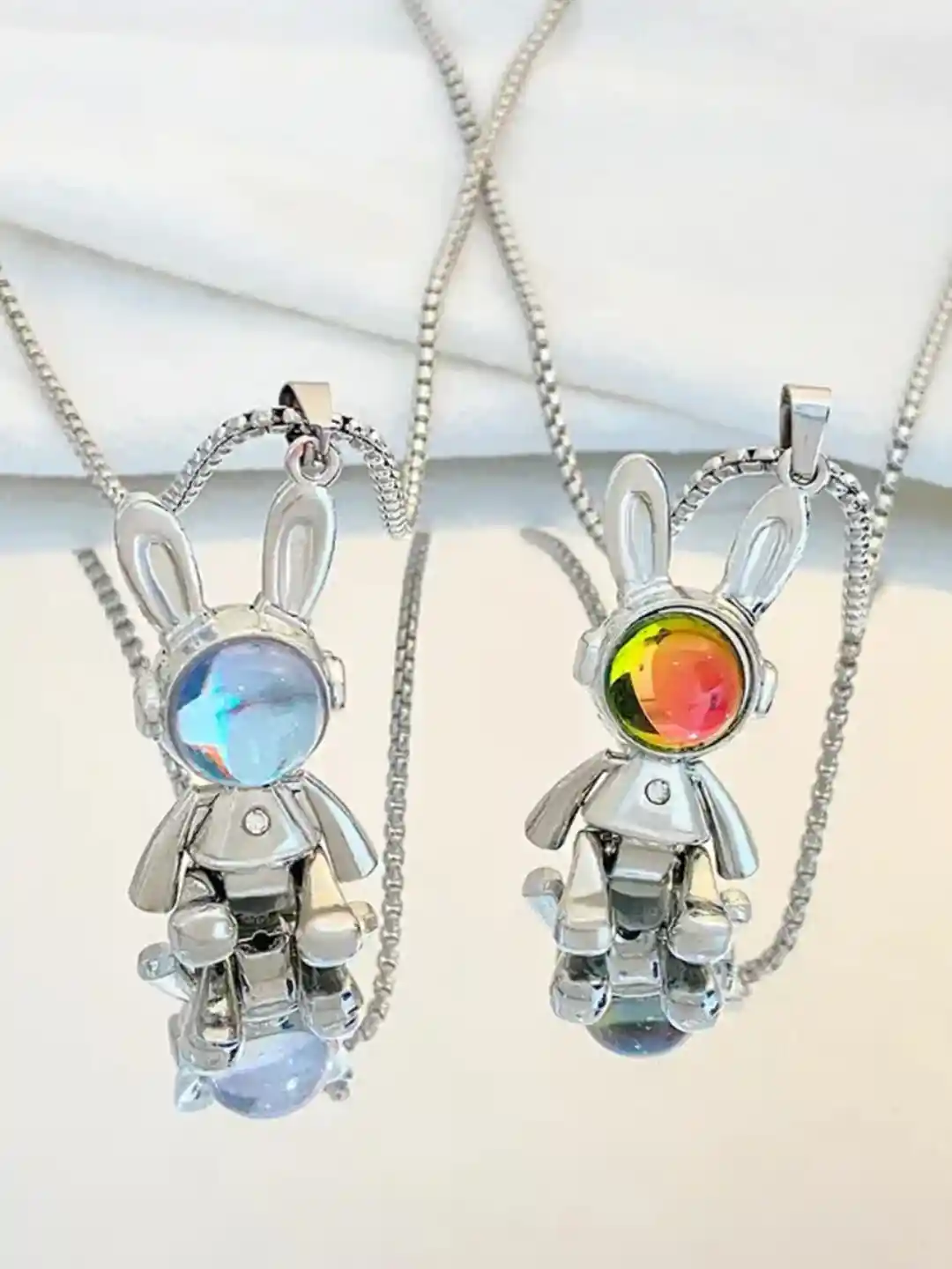 SALTY Men Spaceman Neck Chain - Main Image