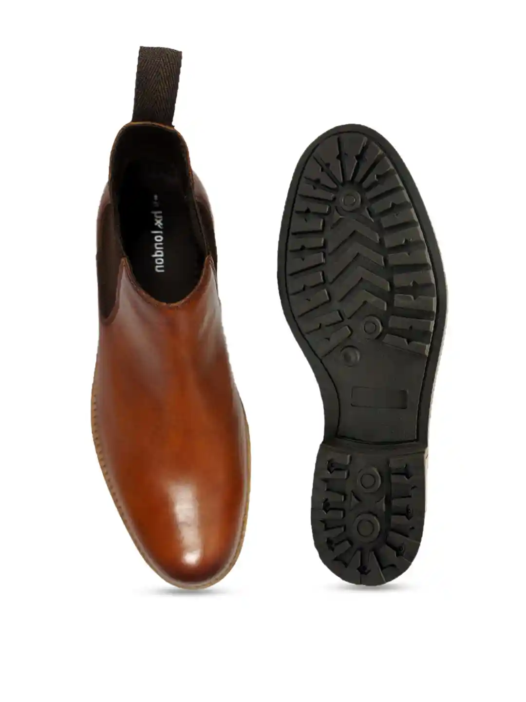 Buy HX London Men Slip On Chelsea Leather Boots - Boots for