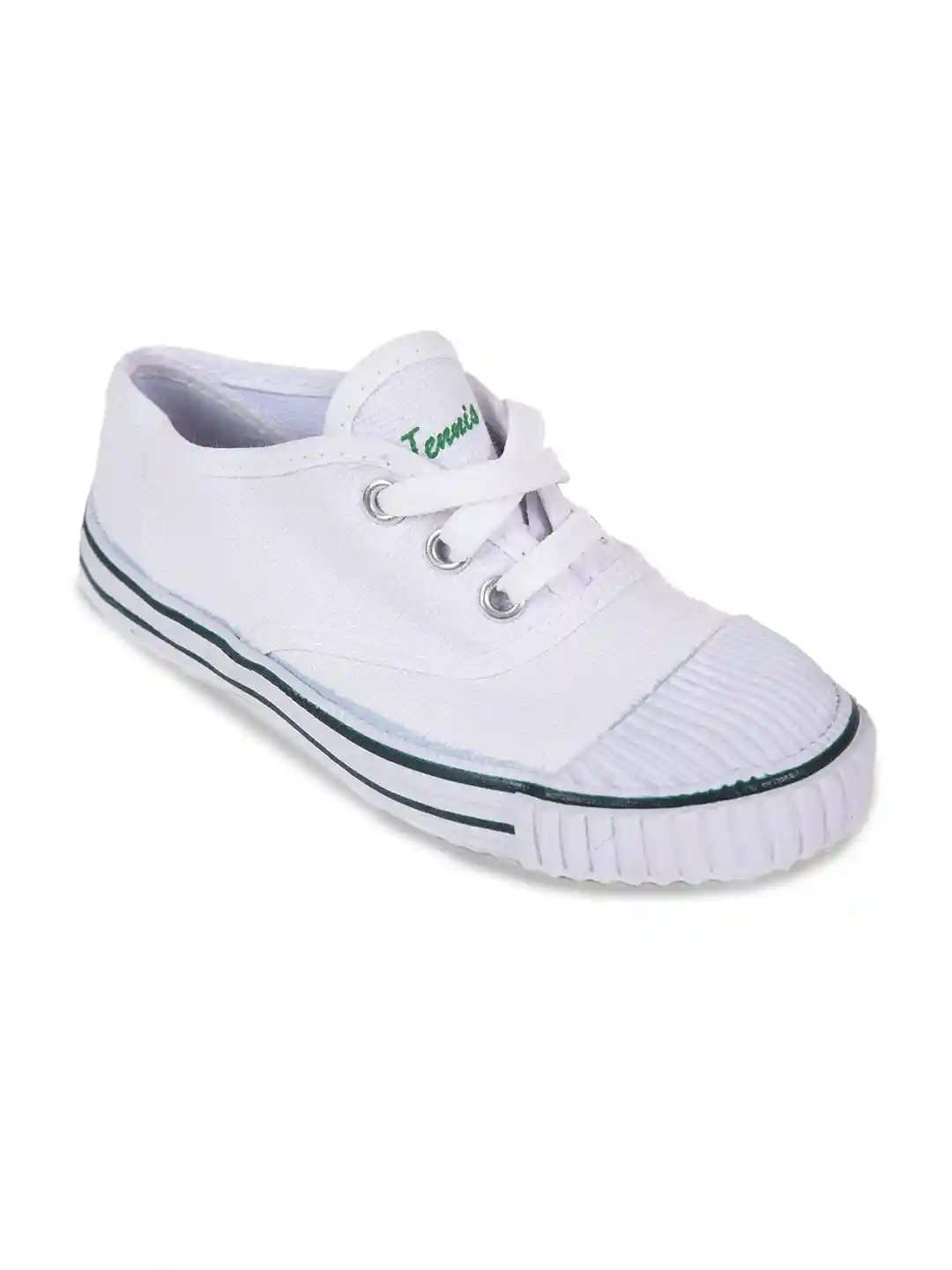 Buy Ajanta Boys Lightweight Lace-Up Tennis Canvas Sneakers
