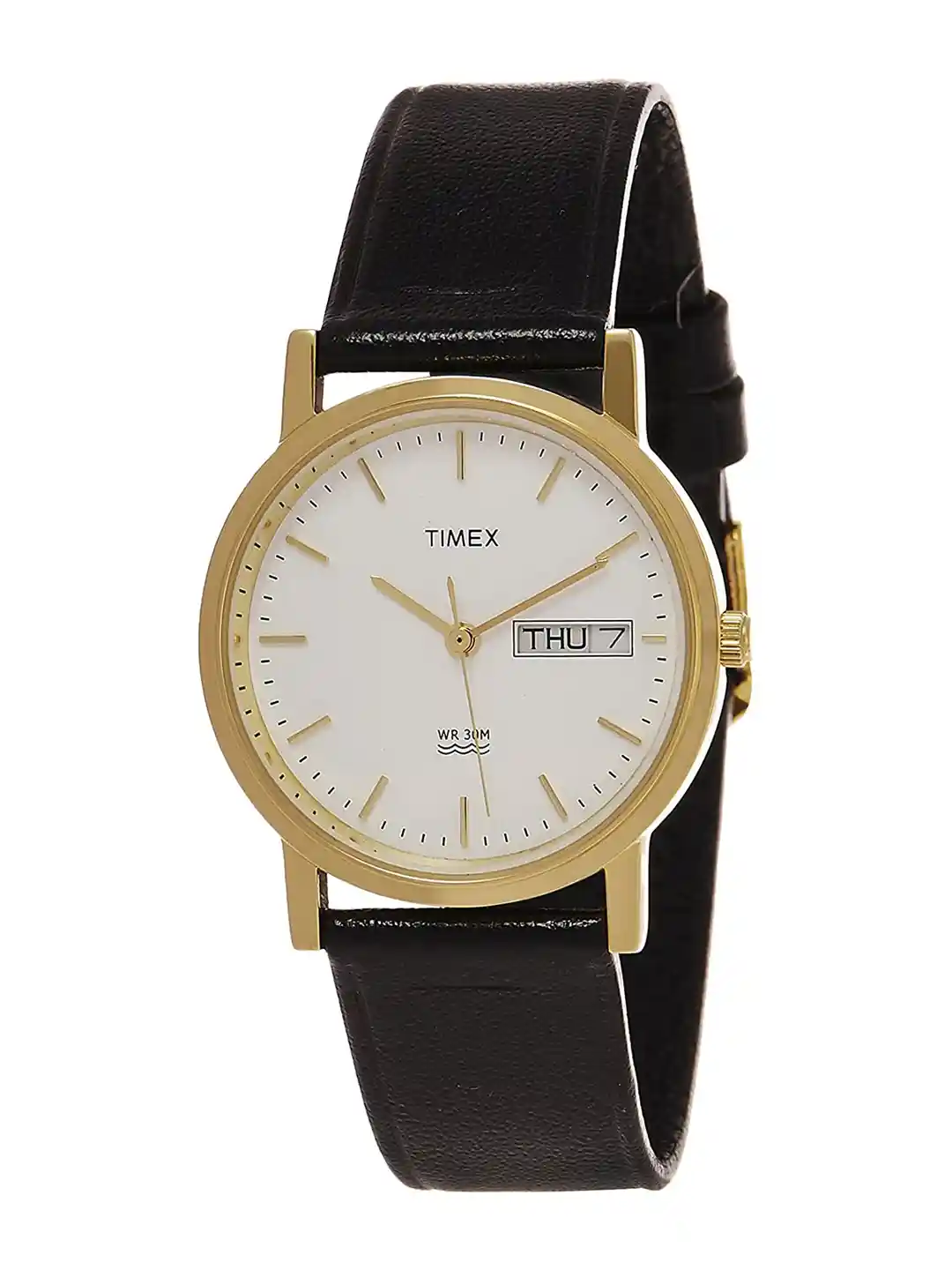 Buy Timex Men Dial Leather Straps Analogue Watch A500-FLEX