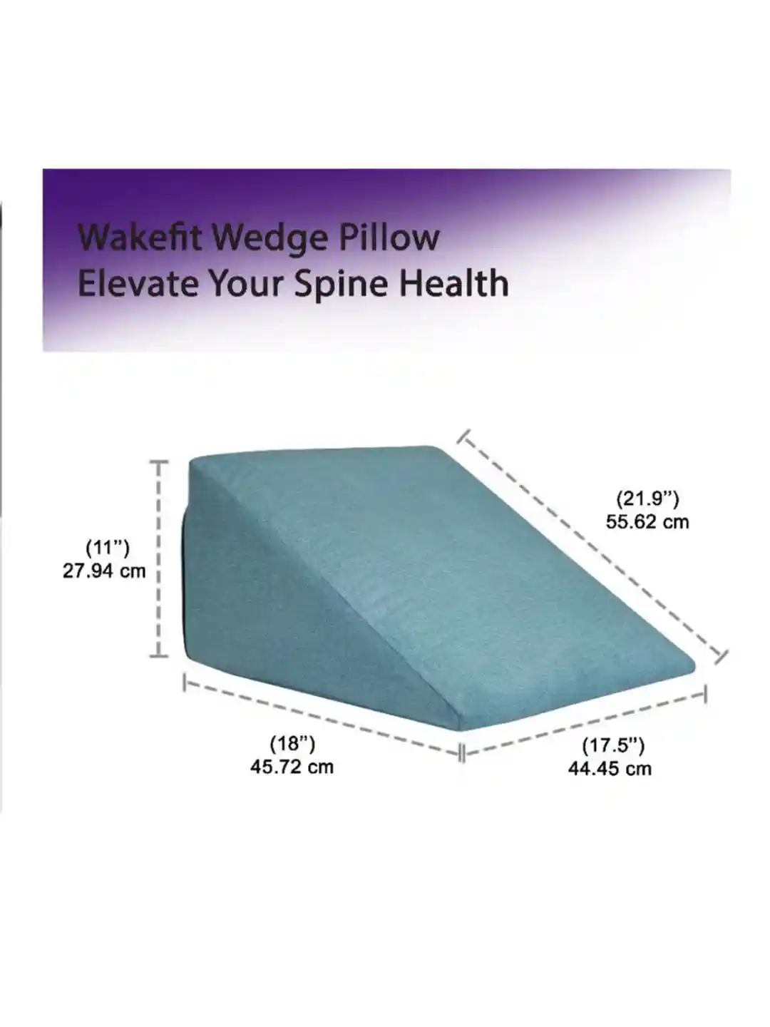 Buy wakefit Olive Solid Polyester Adjustable Medium Memory Foam