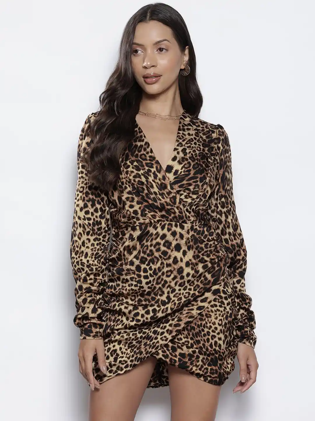 Buy NA-KD Animal Print Bodycon Mini Dress Dresses for Women