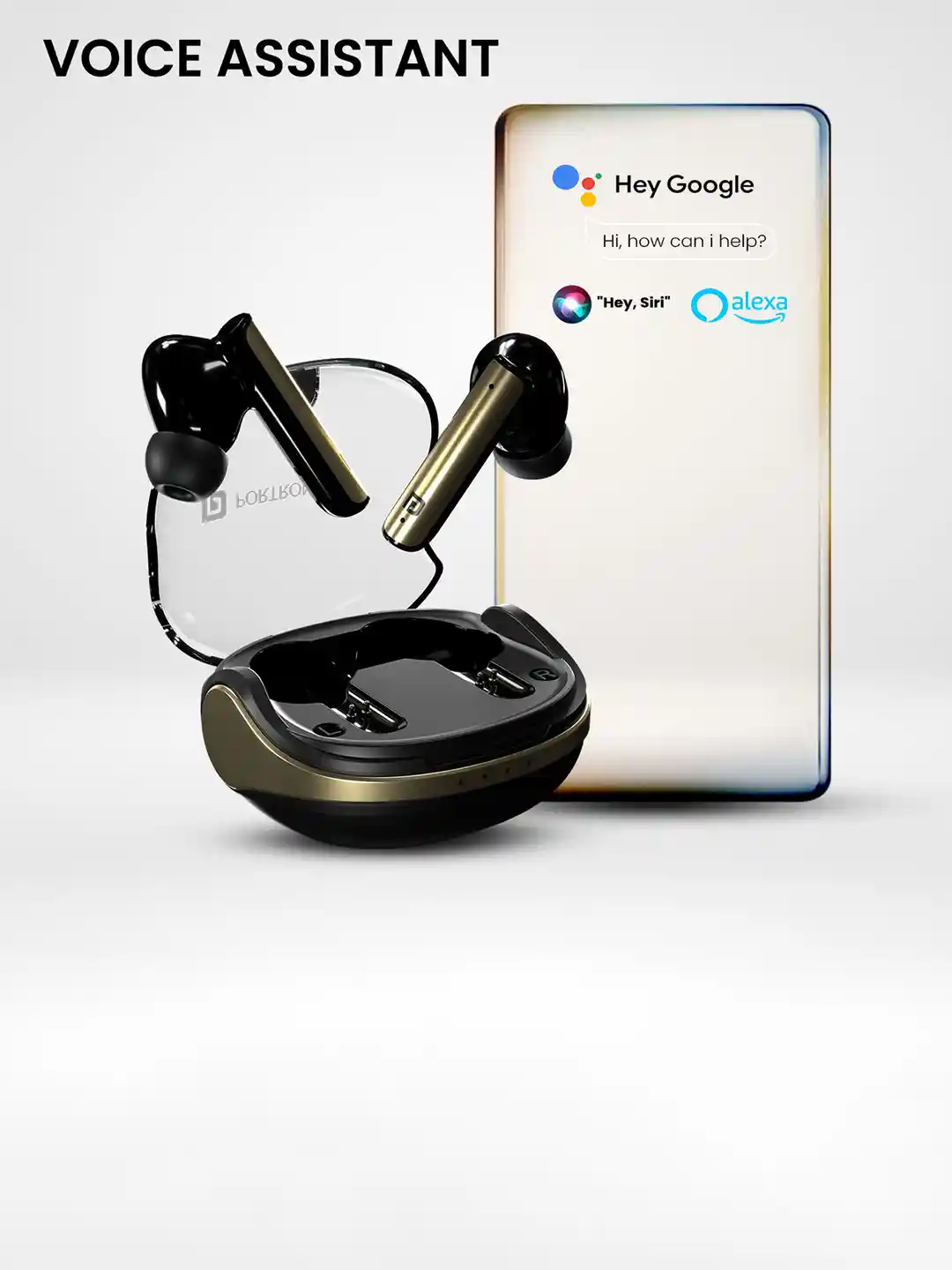 Buy Portronics Wireless Bluetooth Twins S7 Headphones