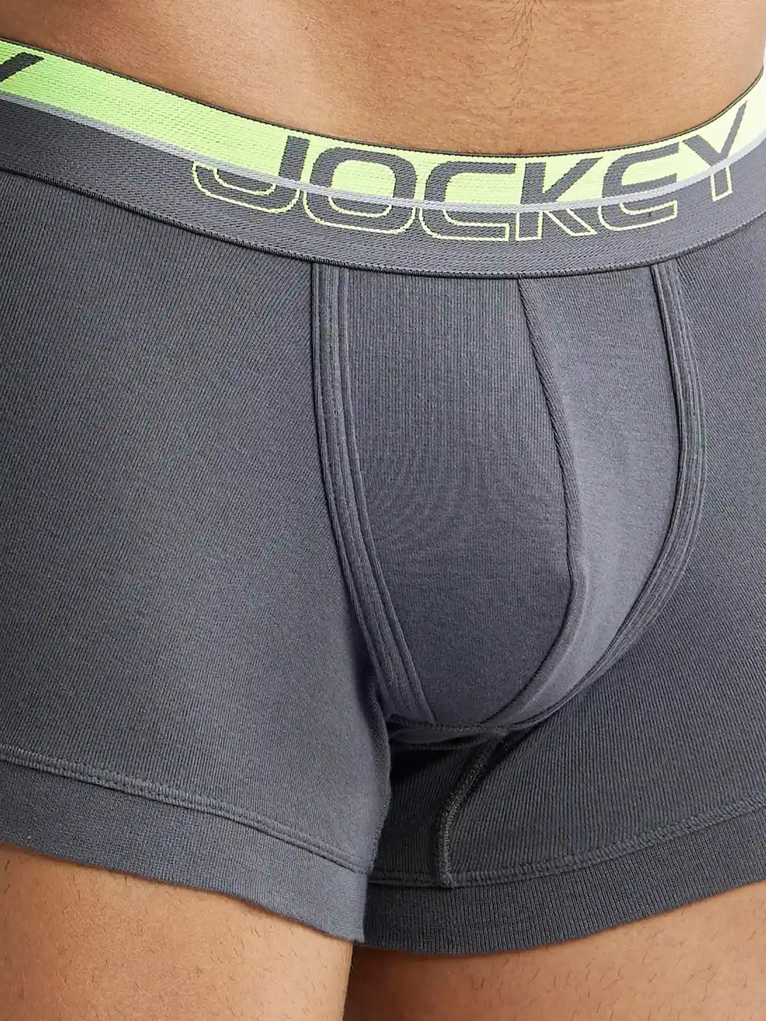 Buy Pack Of Super Combed Cotton Rib Solid Trunk with Ultrasoft