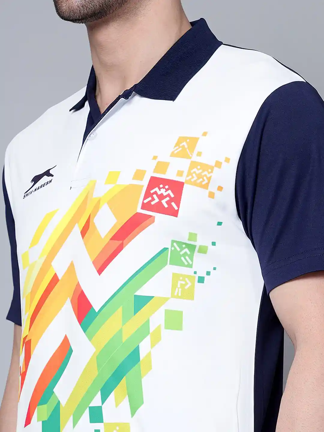 Buy Shiv Naresh Khelo India Polo T-Shirt Tshirts for Men