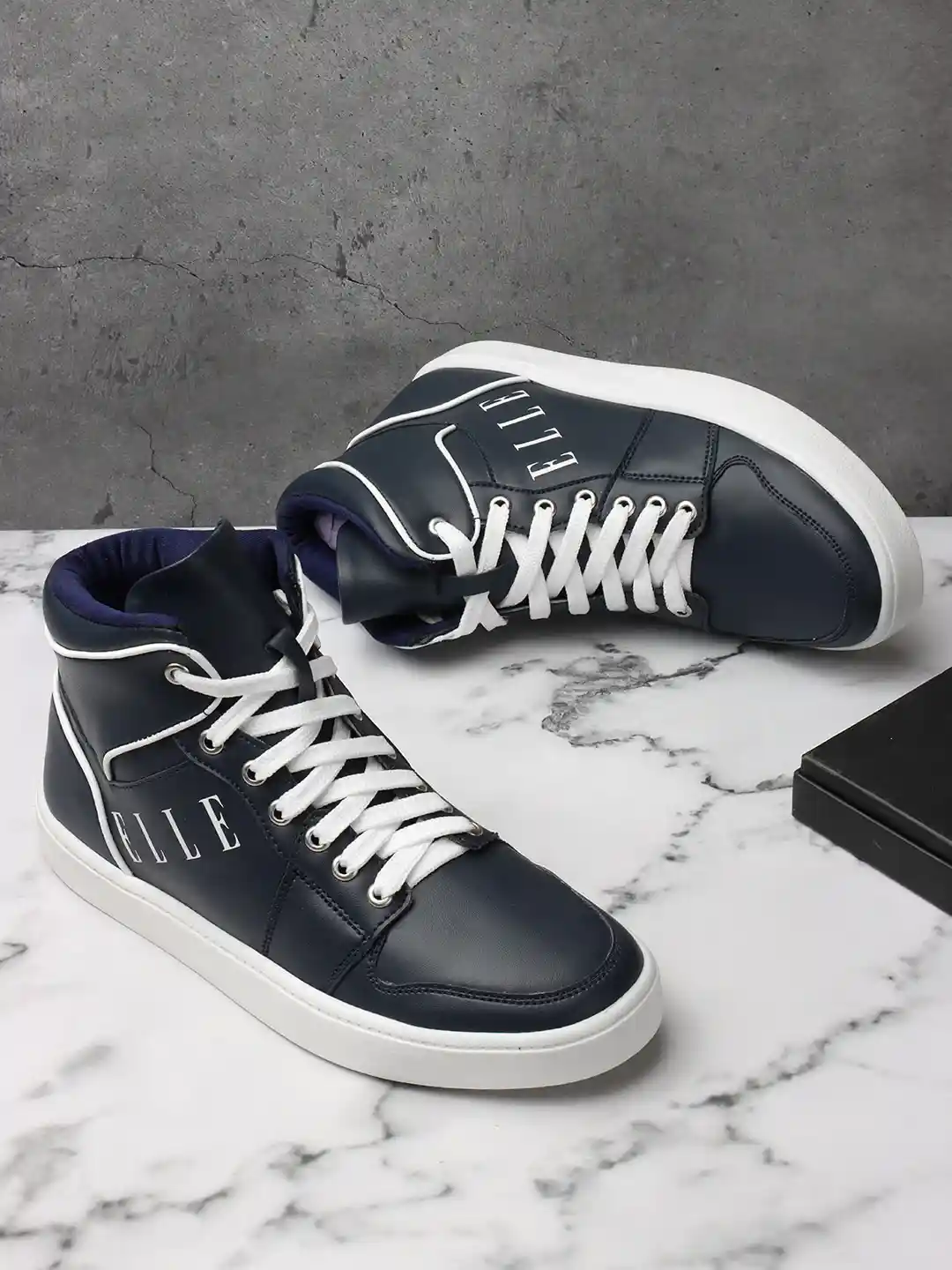 ELLE Women Lightweight Mid-Top Sneakers