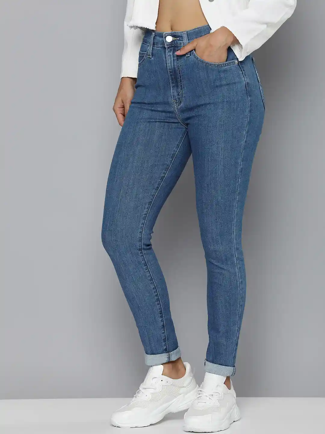 Buy Levis Women Retro High Skinny Fit High-Rise Stretchable Jeans